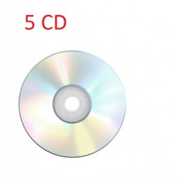 5 CD vierge