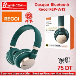 Casque Bluetooth Recci REP-W13