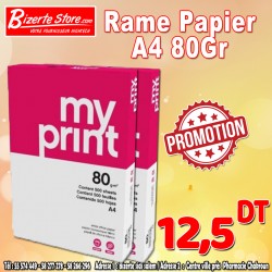 Rame papier MyPrint A4 80 Gr
