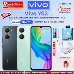 Smartphone VIVO Y03 4Go 64Go