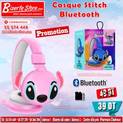 Casque Bluetooth Stitch Rose