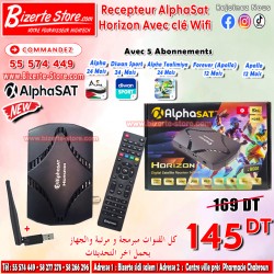Récepteur Alphasat Horizon...