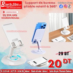 Support bureau Pliable...