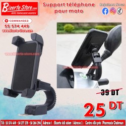 Support téléphone pour Moto