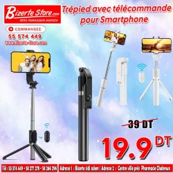 Trépied de téléphone avec...