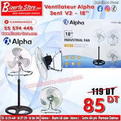 Ventilateur Alpha 3en1  V2...