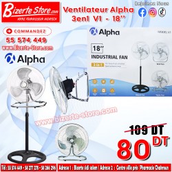 Ventilateur Alpha 3en1  V1...
