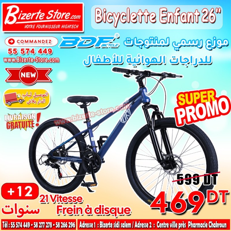Bicyclette Vitesse BDF Taille 26