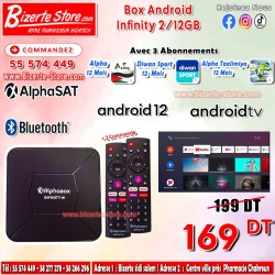 Box Android Alphabox Infinity 2/16GB