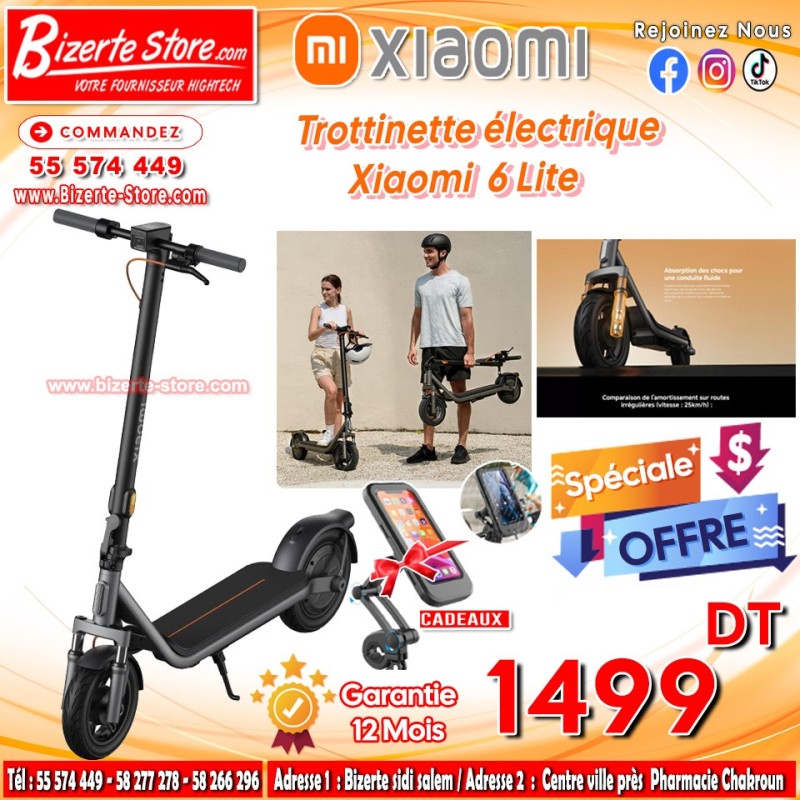 Trottinette électrique Xiaomi Electric Scooter 6 Lite