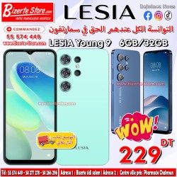 Smartphone LESIA YOUNG 9 6Go 32Go
