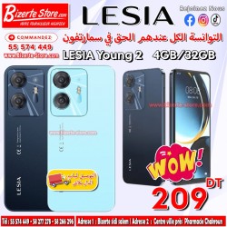Smartphone LESIA YOUNG 2 4Go 32Go