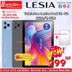 Tablette Lesia Pad 10 4G 64Go 4Go