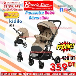 Poussette Bébé Kidilo 535  Réversible