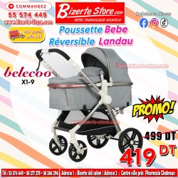 Poussette Landau Bébé Belecoo X1-9