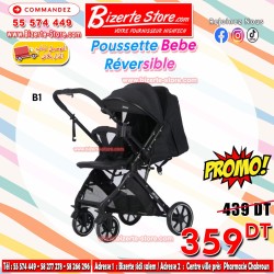 Poussette Bébé Belecoo B1 Réversible