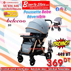 Poussette Bébé Belecoo 511 Réversible