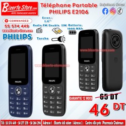 Téléphone Portable Philips E2106 Fun 100