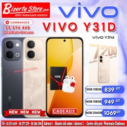 Smartphone Vivo Y31D  8Go 128Go