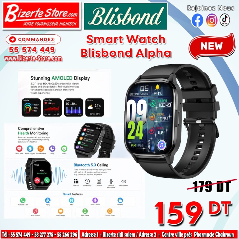 Smart Watch Blisbond Alpha