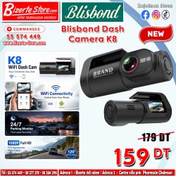 Caméra de voiture Blisbond Dash  Camera K8