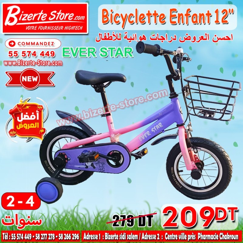 Bicyclette pour enfants Ever Star 12'' Pouces