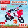 Bicyclette pour enfants 12'' Pouces