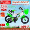 Bicyclette pour enfants 12'' Pouces