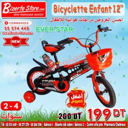 Bicyclette pour enfants Ever Star 12'' Pouces