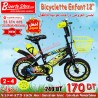 Bicyclette pour enfants 12'' Pouces