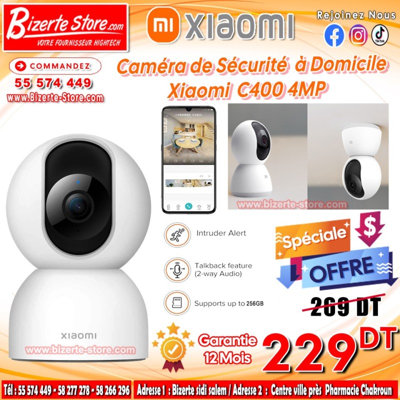 Caméra de surveillance d'intérieur Xiaomi C400