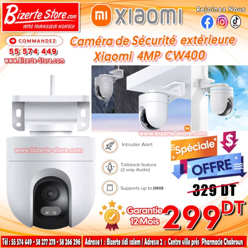 Caméra de surveillance d'extérieur Xiaomi  CW400