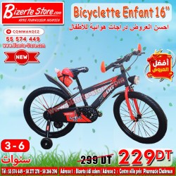 Bicyclette pour enfants  16'' Pouces
