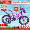 Bicyclette pour enfants  16'' Pouces