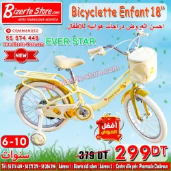 Bicyclette pour enfants Ever Star  18'' Pouces