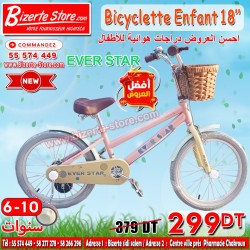 Bicyclette pour enfants Ever Star  18'' Pouces
