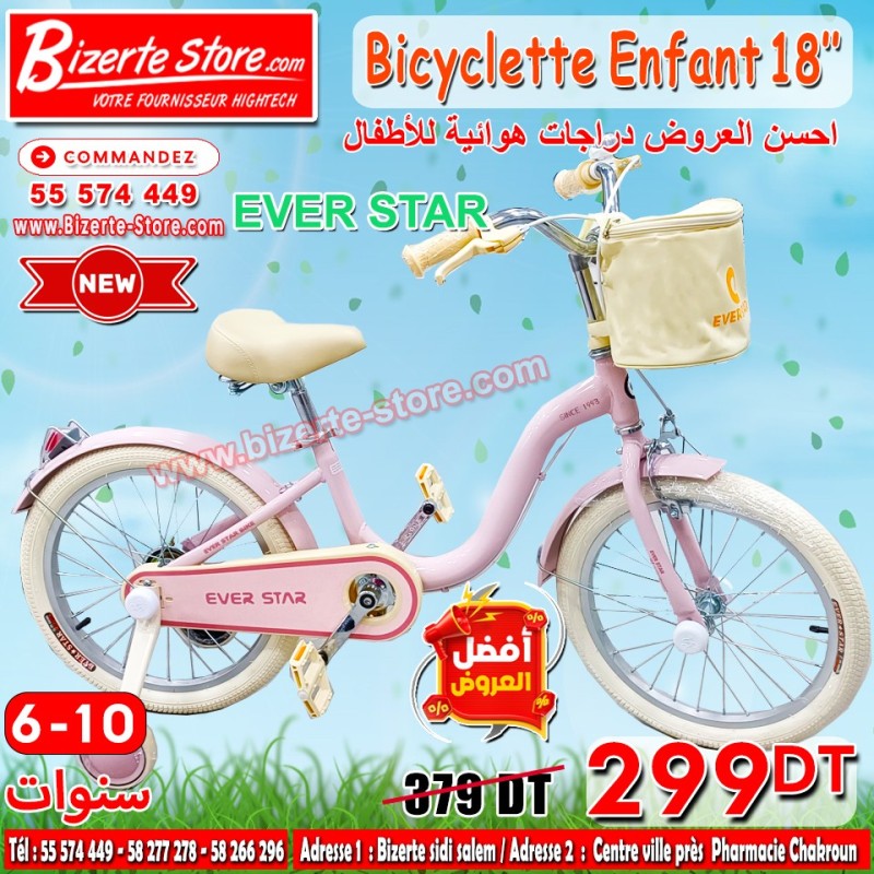 Bicyclette pour enfants Ever Star  18'' Pouces