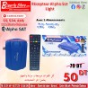 Récepteur Alphasat Light  Bleu