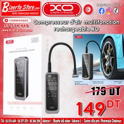 Compresseur d'air  multifonction  rechargeable XO-CZ018