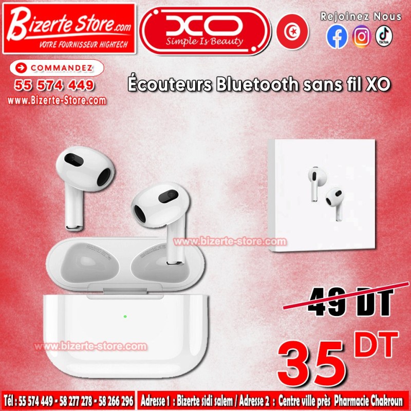 Écouteurs Bluetooth sans fil XO