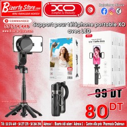 Support pour téléphone portable XO avec LED