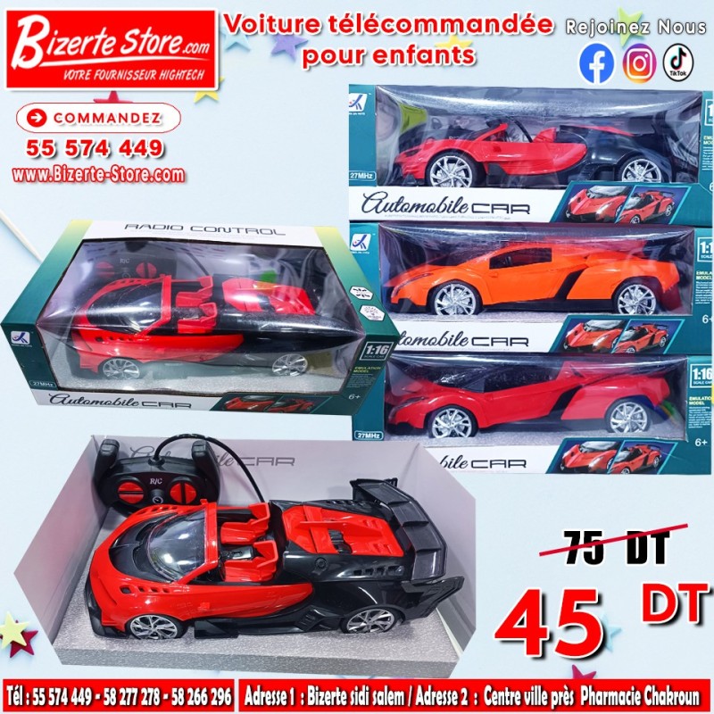 Voiture télécommandée pour enfants