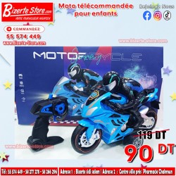Moto télécommandée pour enfants