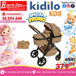 Poussette Landau Bébé Kidilo K08