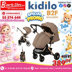 Poussette Bébé  Réversible Kidilo B2F