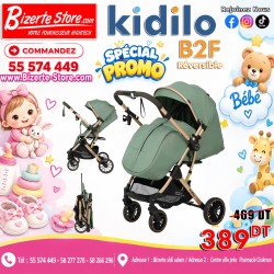 Poussette Bébé  Réversible Kidilo B2F