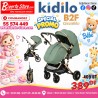 Poussette Bébé  Réversible Kidilo B2F