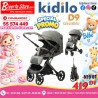 Poussette Bébé  Réversible Kidilo D9