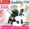 Poussette Bébé  Réversible Kidilo D9