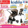Poussette Bébé  Réversible Kidilo D9
